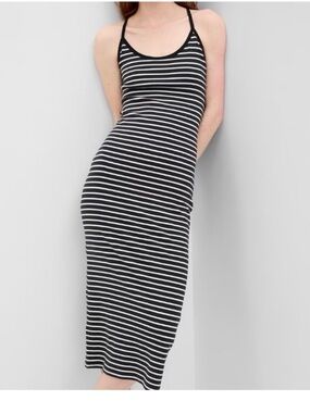 Gap Striped Midi Dress